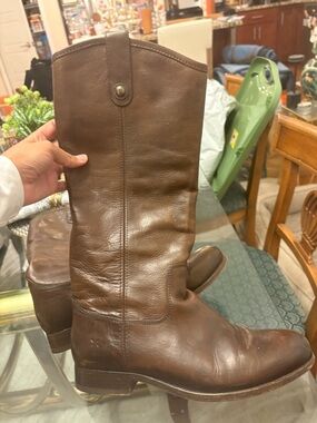 Frye Brown Leather Boots